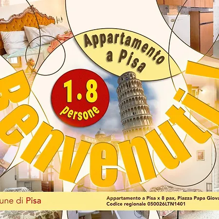 - Da 1 A 8 Ospiti - Torre, Parco E Divertimento Apartamento